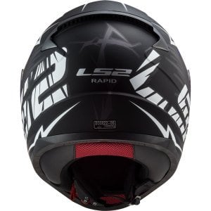 LS2 Rapid Kask Cromo Mat Turuncu Mavi