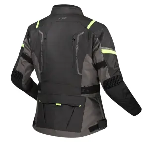 LS2 Narvık Kadın Mont Gri Siyah Neon Sarı LS2 Narvık Kadın Mont Gri Siyah Neon Sarı XL