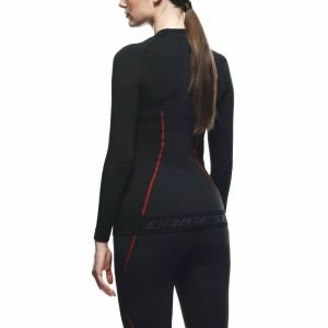 Dainese Thermo Termal Kadın İçlik Üst Siyah Kırmızı