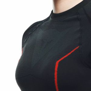 Dainese Thermo Termal Kadın İçlik Üst Siyah Kırmızı