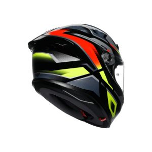 Agv K6 S Kask Erazer Siyah Kırmızı Fluo Sarı