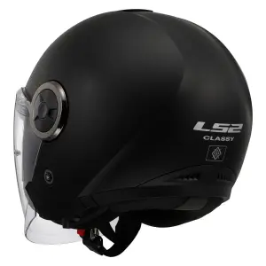 LS2 Classy Açık Kask Mat Siyah
