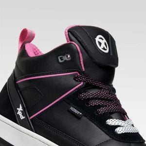 Xpd Moto-1 Deri Kadın H2OUT Sneakers Siyah