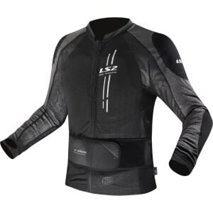 LS2 X-Armor Full Koruma Mont Siyah-Gri