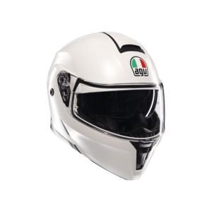AGV Streetmodular Kask Mono Mat Materia Beyaz