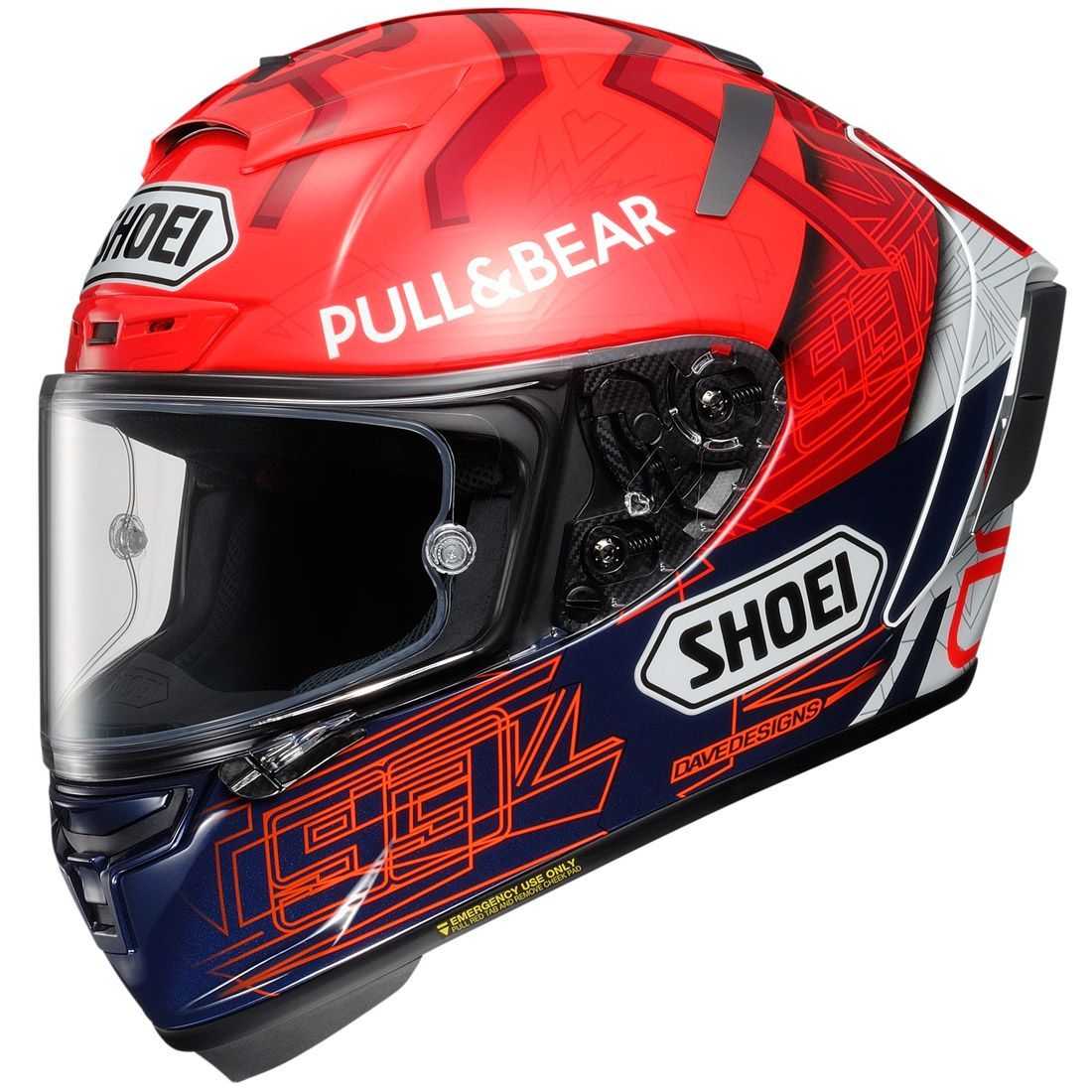 Shoei X-Spirit 3 Kask Marquez 6 TC-1