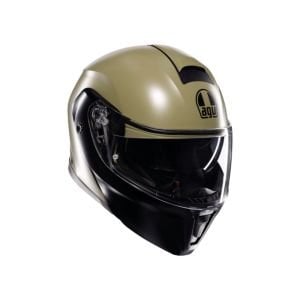 AGV Streetmodular Kask Mplk Mono Mat Yeşil - Siyah E2206