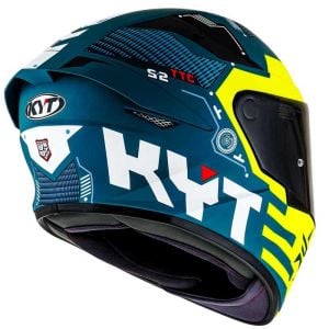 KYT TT-Course Kask Fuselage Mat Sarı