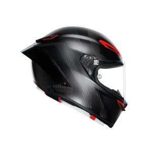 AGV Pista GP RR Kask Mplk Interpido Mat Karbon Siyah - Kırmızı