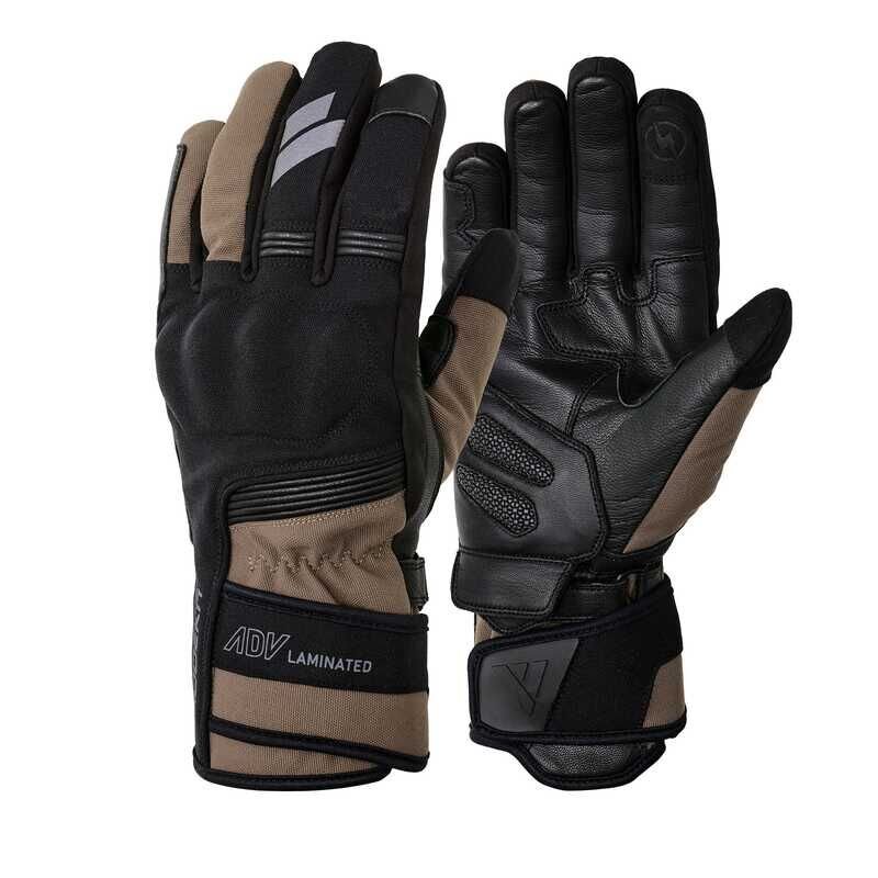 Modeka Paneo Lt Waterproof Lamine Eldiven Kum Siyah