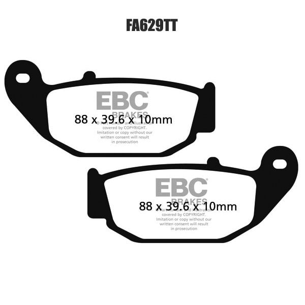 EBC FA629TT Carbon Off Road Fren Balatası