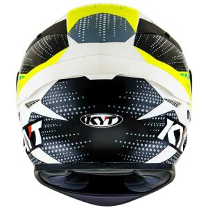 KYT TT-Course Kask Gear Siyah Sarı