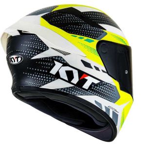 KYT TT-Course Kask Gear Siyah Sarı