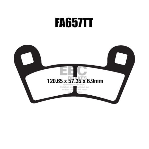 EBC FA657TT Fusion Pad