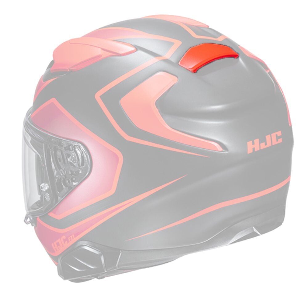 HJC F71 Kask Arka Havalandırma Metalik Mavi