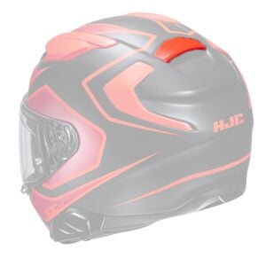 HJC F71 Kask Arka Havalandırma Metalik Mavi