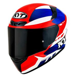 KYT TT-Course Kask Gear Mavi Kırmızı