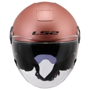 LS2 Classy Açık Kask Mat Altın Pembe