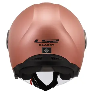 LS2 Classy Açık Kask Mat Altın Pembe