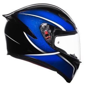 AGV K1 Kask Qualify Black Blue