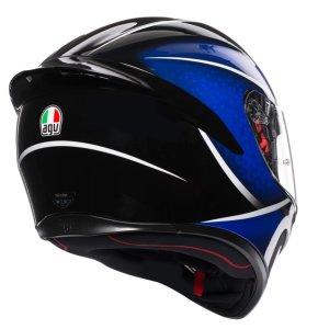 AGV K1 Kask Qualify Black Blue