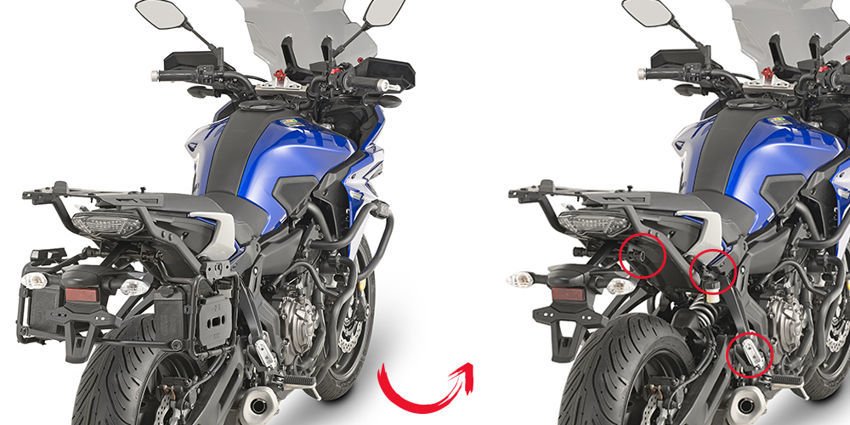Givi PLR2130 Yamaha Mt-07 Tracer Yan Çanta Demiri