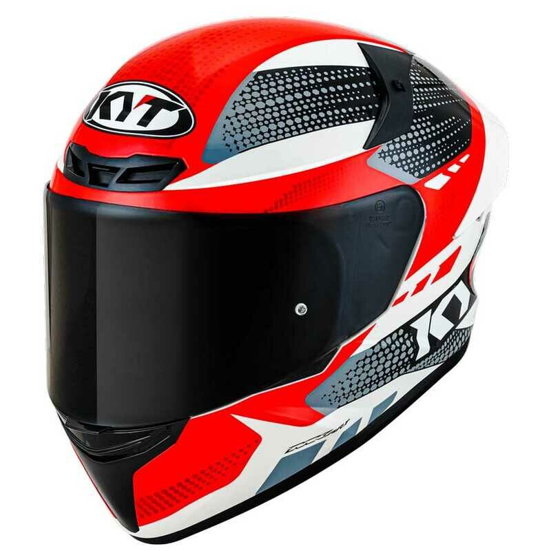 KYT TT-Course Kask Gear Siyah Kırmızı