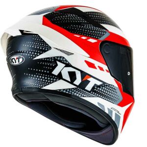 KYT TT-Course Kask Gear Siyah Kırmızı