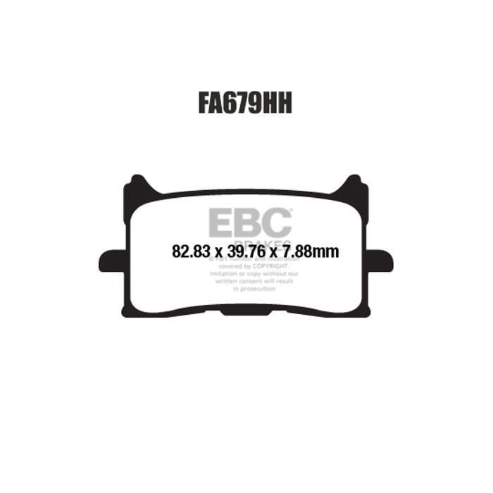 EBC FA679HH Double H Sinter Fren Balatası