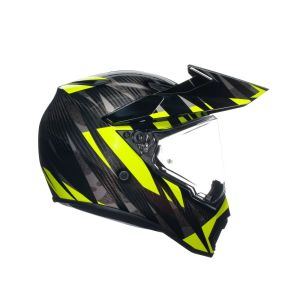 AGV AX9 Steppa Karbon Kask Gri-Sarı