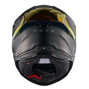 Nexx Y.100R Kask Subsonic Mat Siyah Kırmızı
