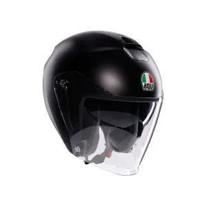 AGV Irides Mono Asfalto Açık Kask Mat Siyah Conf.
