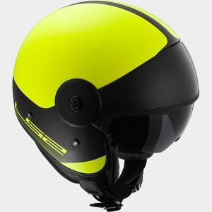 Ls2 Of597 Cabrio Mat Sarı Açık Kask