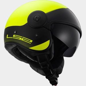 Ls2 Of597 Cabrio Mat Sarı Açık Kask