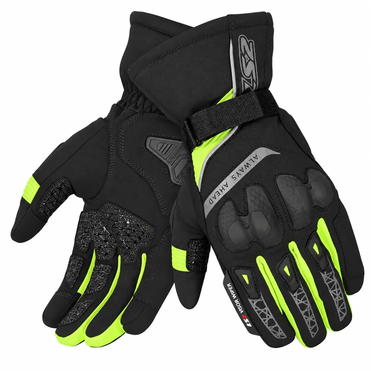 LS2 SNOW EVO H2O ELDİVEN SİYAH-NEON SARI