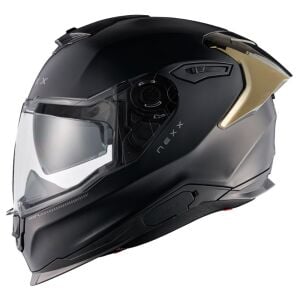 Nexx Y.100R Kask Subsonic Mat Siyah Sarı