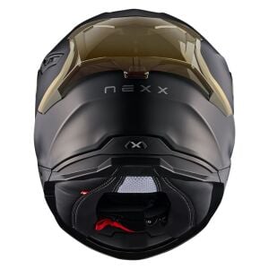 Nexx Y.100R Kask Subsonic Mat Siyah Sarı