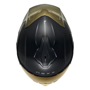 Nexx Y.100R Kask Subsonic Mat Siyah Sarı