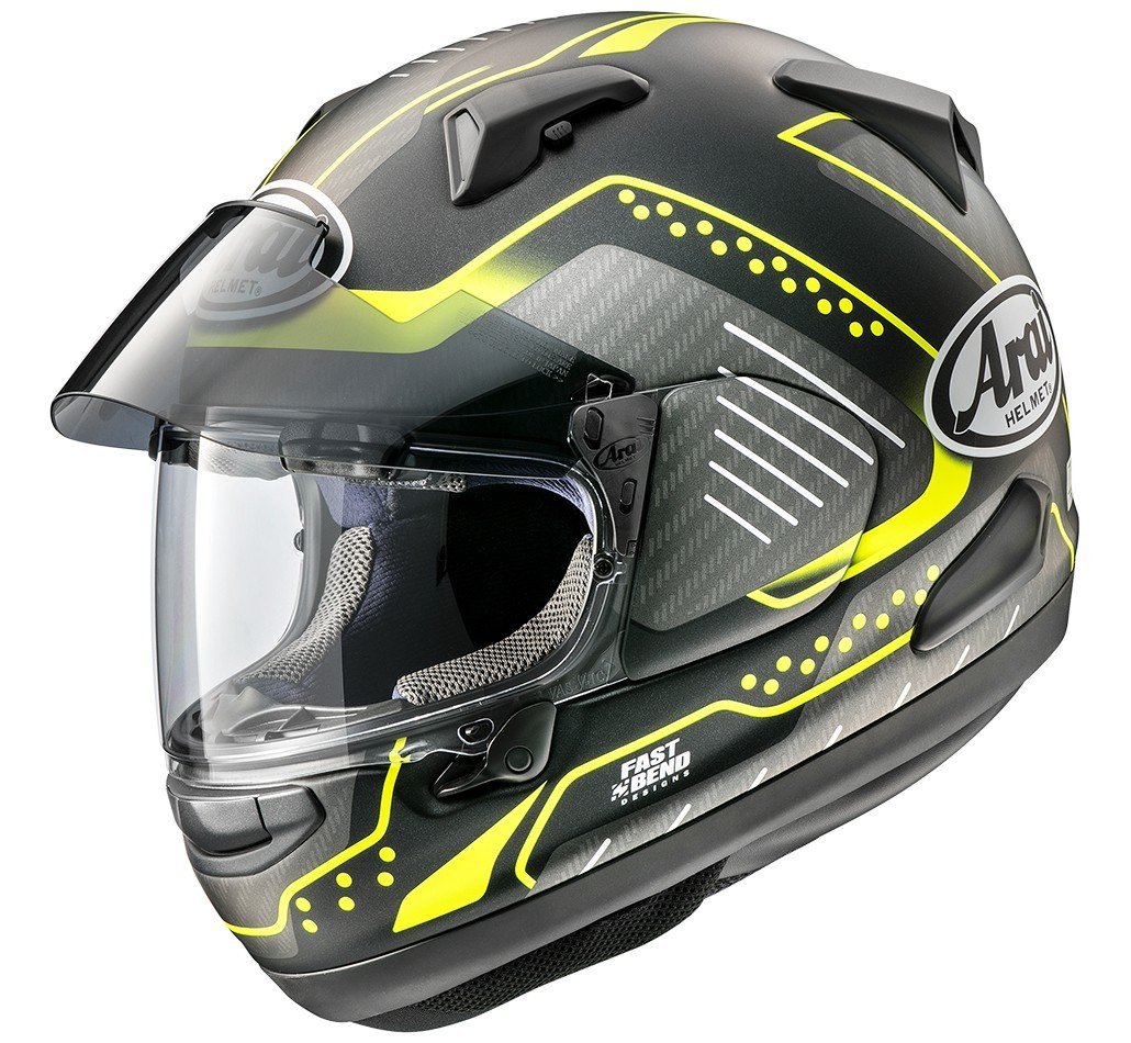 Arai QV-Pro Kask Drone Fluor Yellow