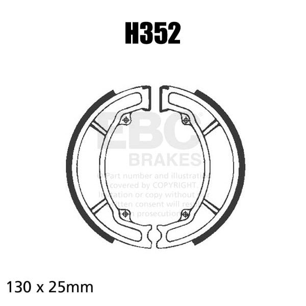 EBC H352 Yaylı Kampana Seti Honda