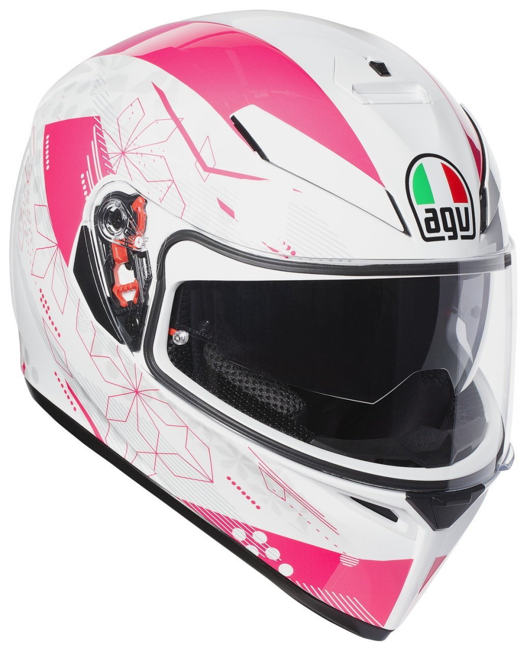 AGV K3 SV Kask Izumi Pembe Pinlocklu