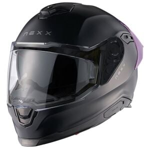 Nexx Y.100R Kask Subsonic Mat Siyah Pembe