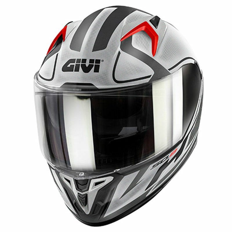 Givi 50.8 Racer Kask Mat Siyah Titanium Gri