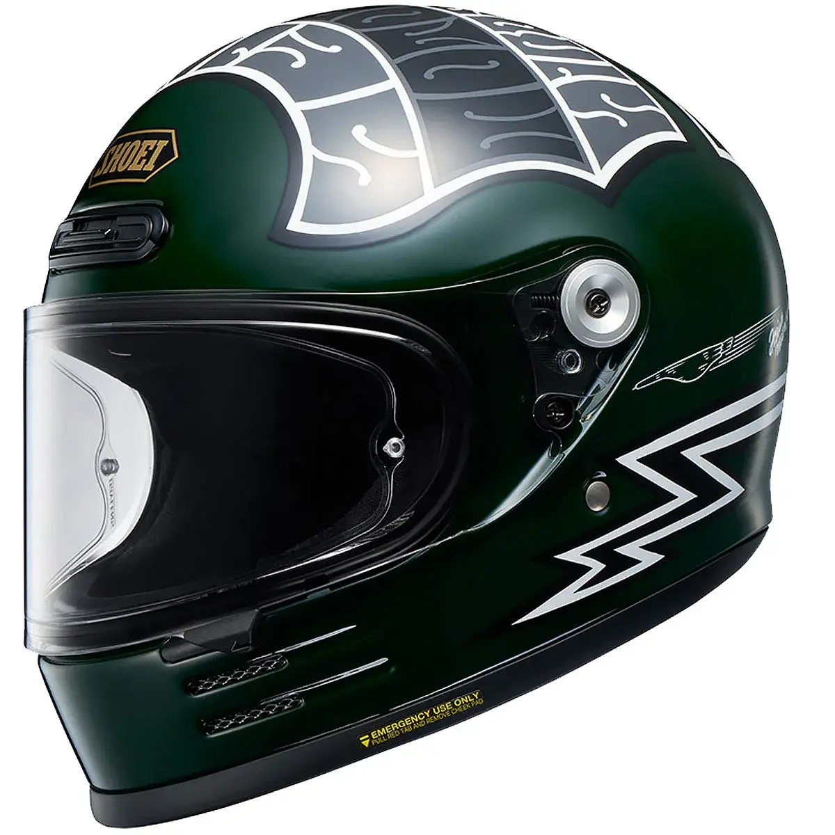 SHOEI Glamster Heiwa Motocycle TC-4 Kapalı Kask