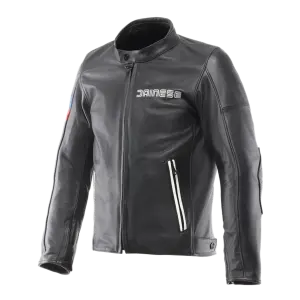 Dainese Leggenda Deri Mont Perforeli Siyah
