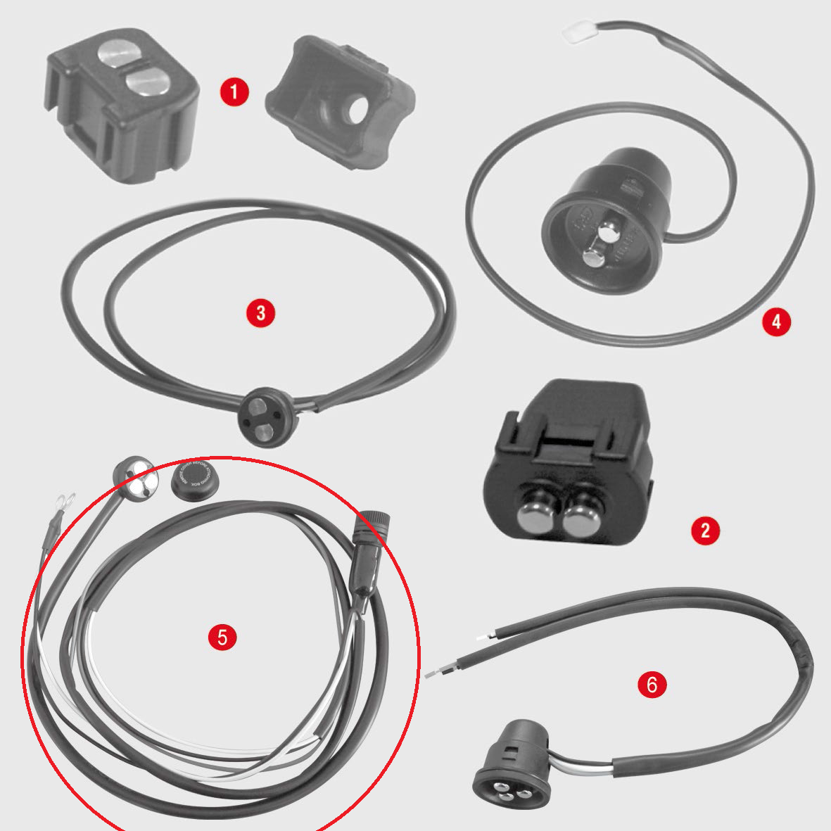 Givi Z2111R Çanta Konnektör ve Kablosu Tabla İçin