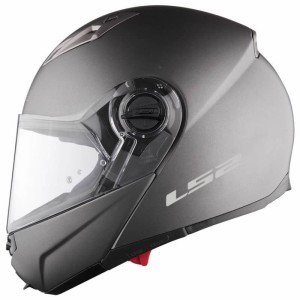 LS2 Guroni Kask Mat Titanium LS2 Guroni Kask Mat Titanium M