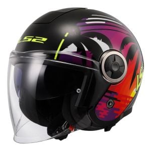 LS2 Classy Palm Siyah Kask