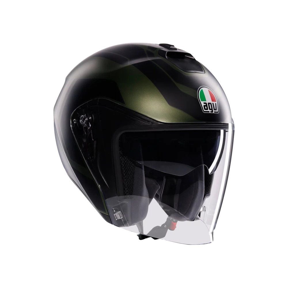 AGV Irides Sakai Kask Matt Yeşil Siyah Conf.