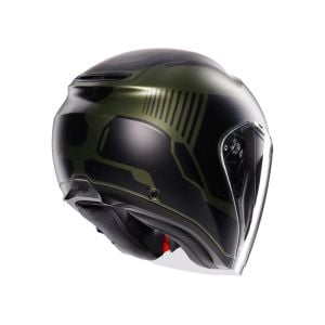 AGV Irides Sakai Kask Matt Yeşil Siyah Conf.